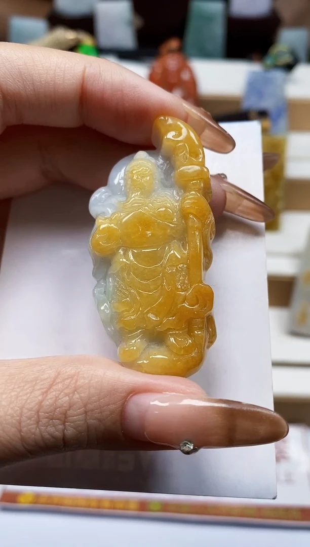 颈饰未镶嵌翡翠翡翠A货