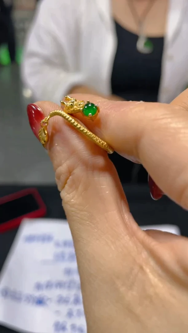 【闪购商品】翡翠戒指未镶嵌天然A货翡翠（多样性发货拍一件发件）
