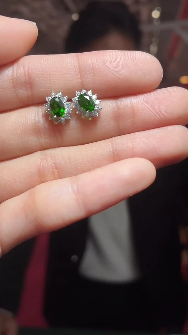 银S925镶嵌透辉石其他（扎德严选）