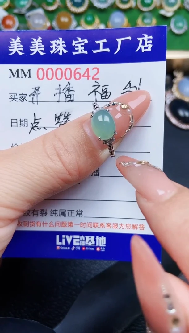【闪购商品】翡翠颈饰银S925镶嵌0642