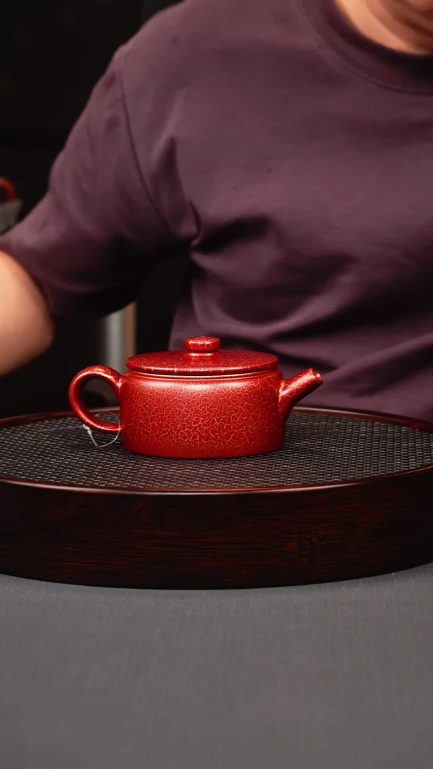 茶壶紫砂贝壳烧 汉瓦