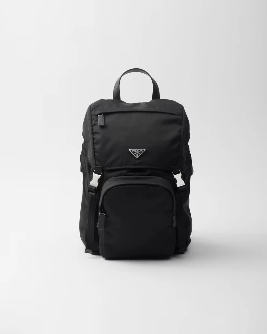 未使用 Prada/普拉达 Re-Nylon与Saffiano皮革背包