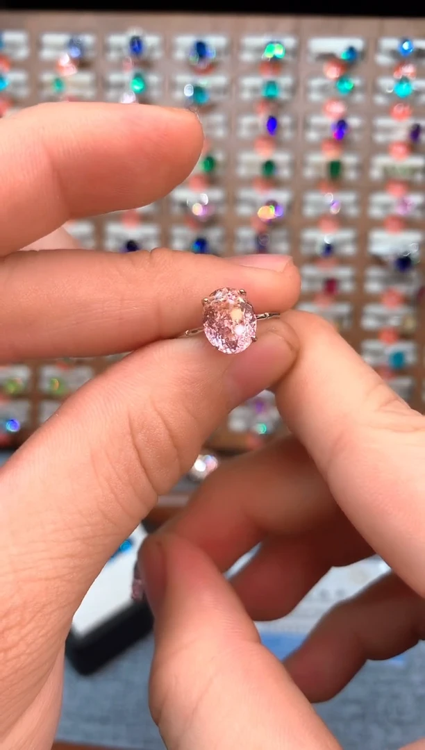 银S925镶嵌耳饰碧玺.......