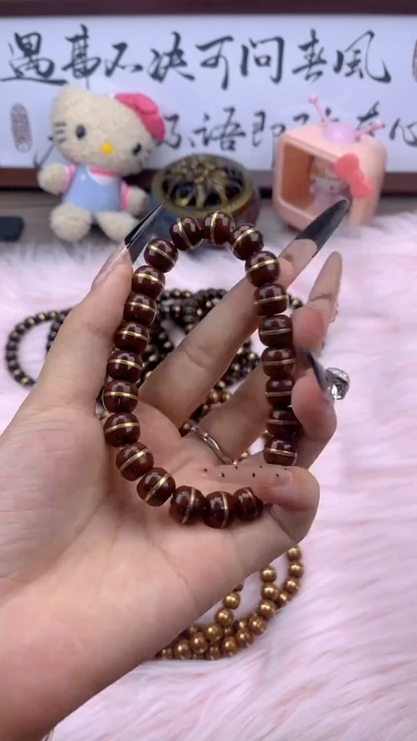 紫金鼠手串JA001紫金鼠一线天二代16号