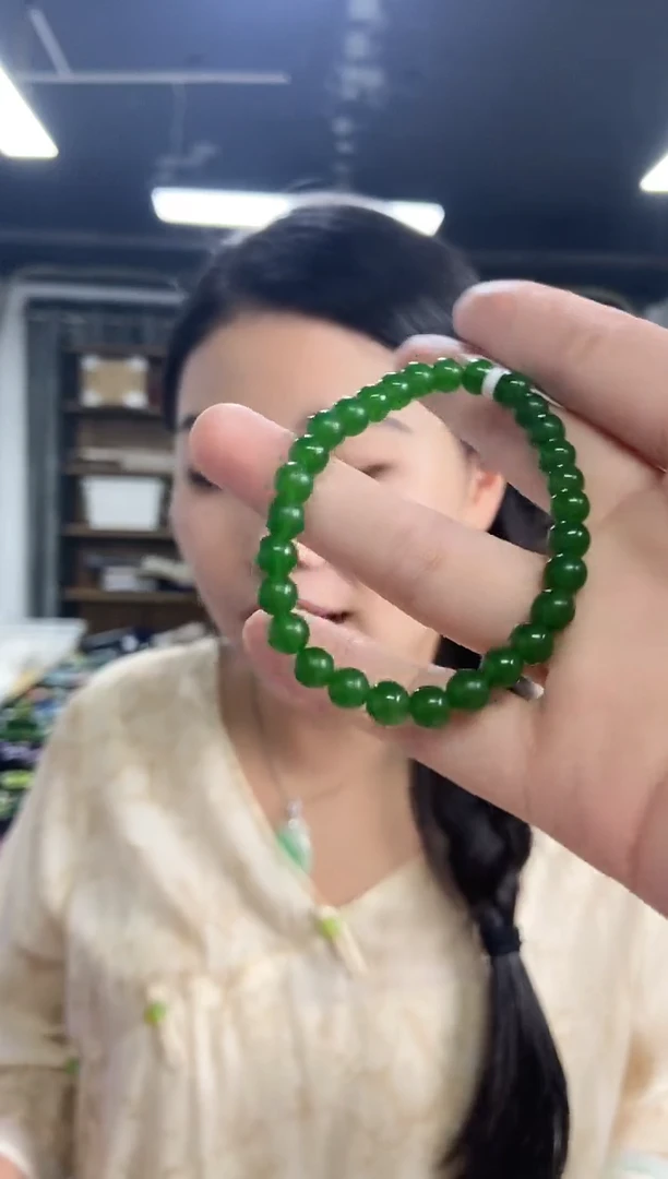 手链未镶嵌和田玉（碧玉）闪购链接多样性发其一颜色微差