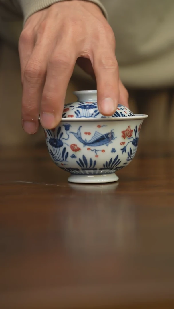 【闪购商品】杯柴窑青花破价福利