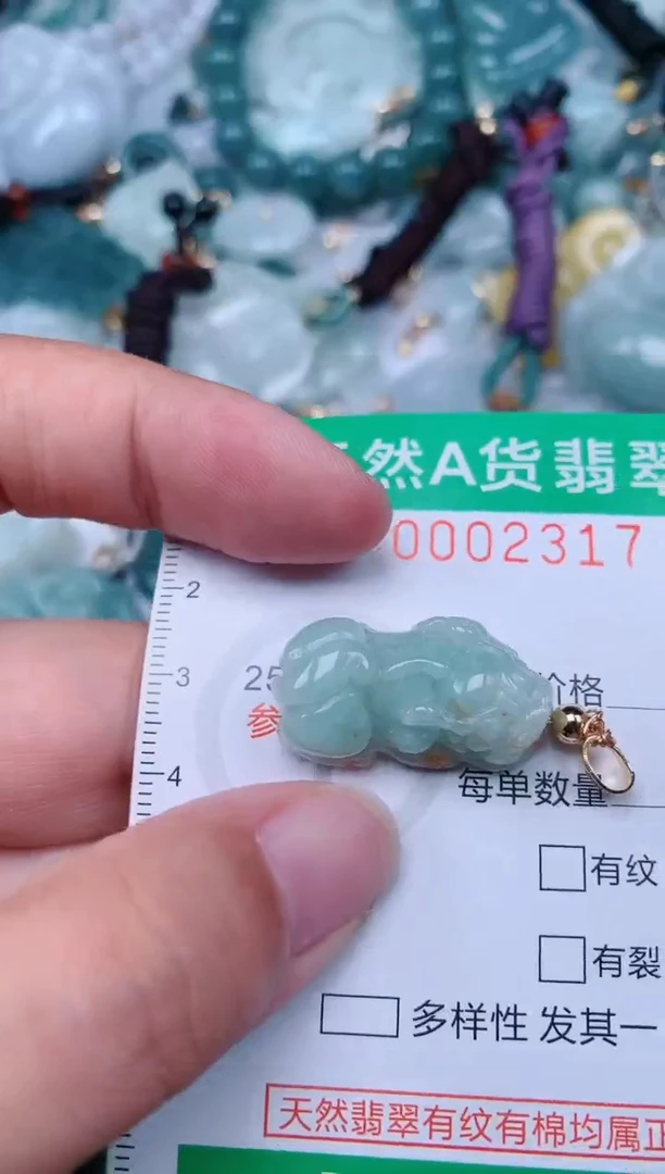 颈饰未镶嵌翡翠.0002317