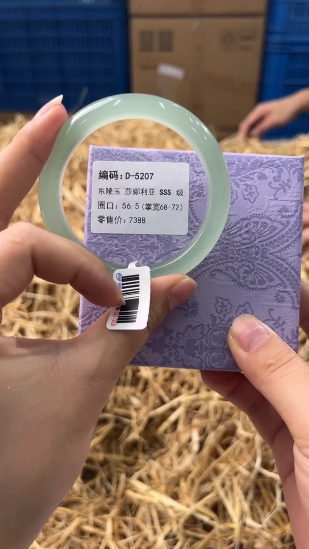 未镶嵌手镯石英质玉D-5207