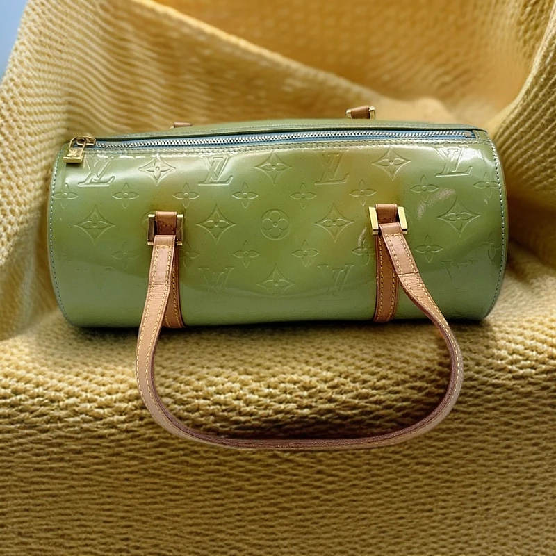 99新 LouisVuitton/路易威登 漆皮巴比龙包1223 9062