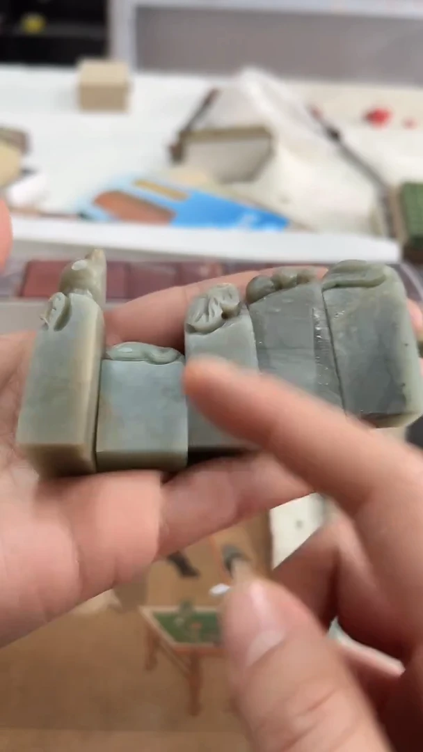 【知墨堂755#】印章石微瑕5方【混搭不挑】