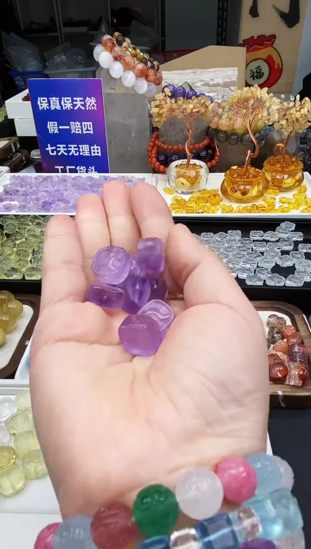 【闪购商品】水晶颈饰未镶嵌56a多样性发其一2/8/1个