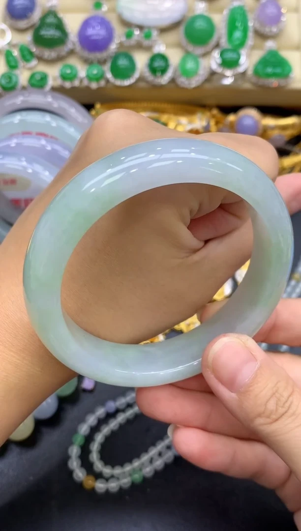 未镶嵌手镯翡翠424-中国好珍宝