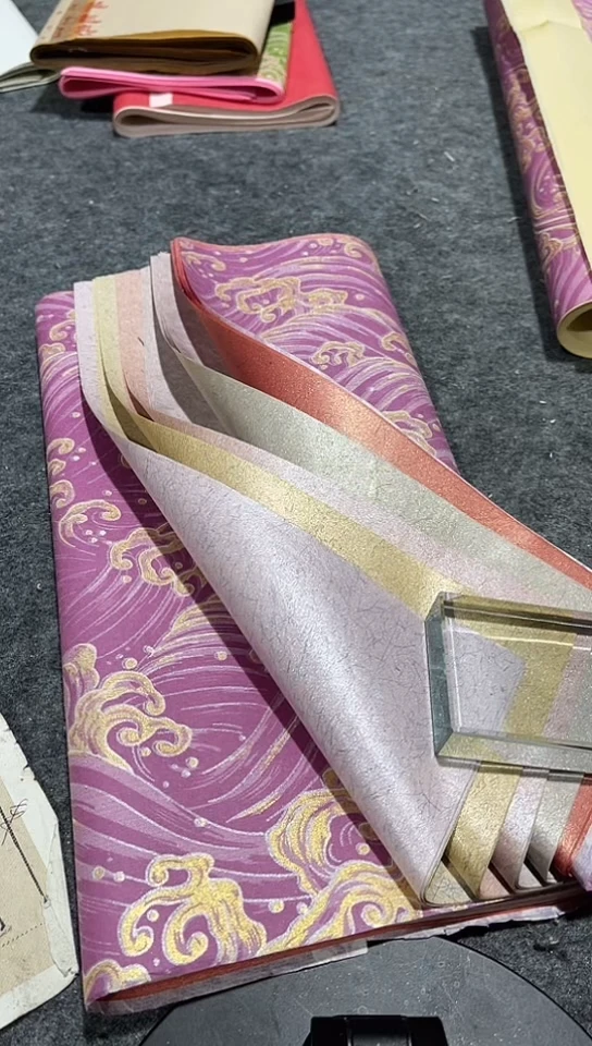 33/45五色剑麻泥金50张