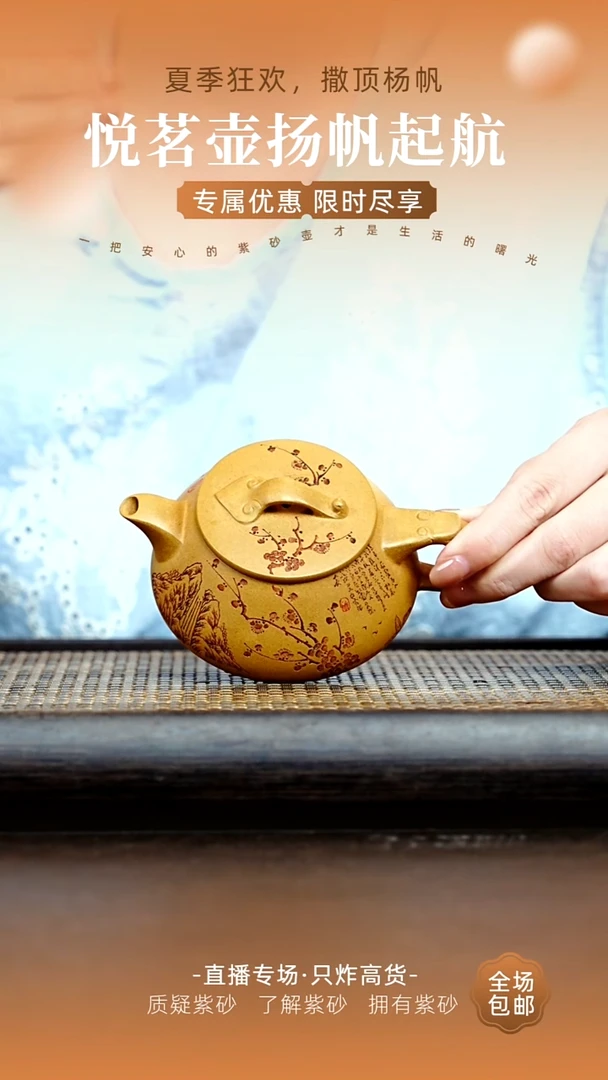茶壶紫砂宜兴紫砂壶