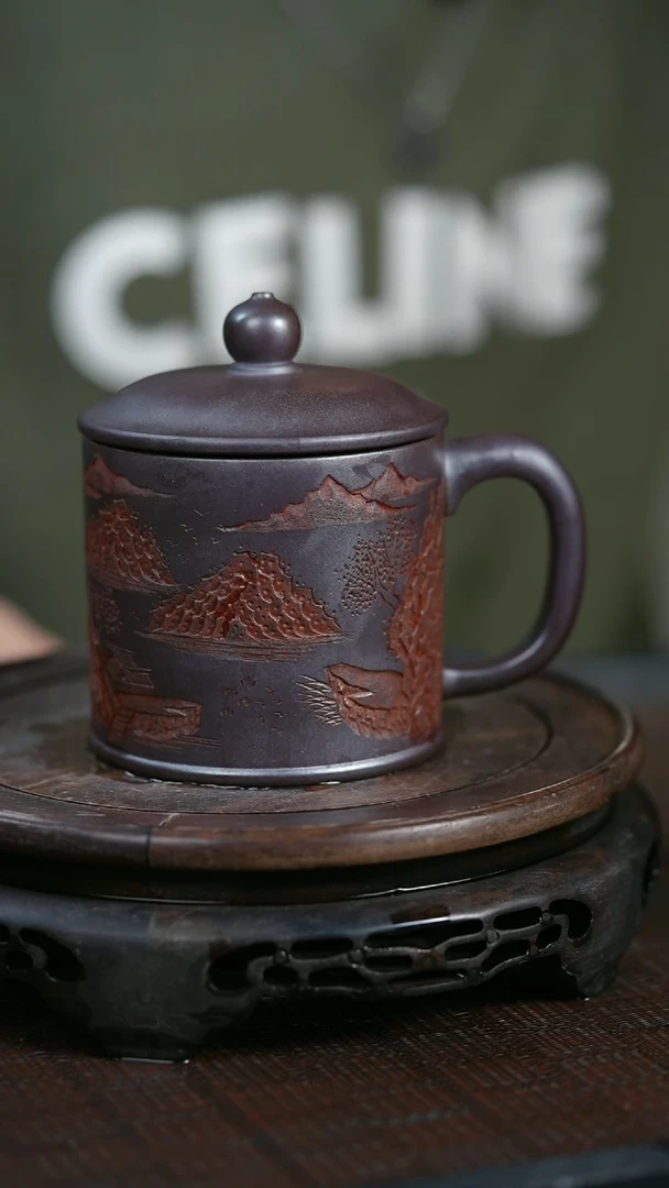 【闪购商品】紫砂茶壶原矿全手办公杯12