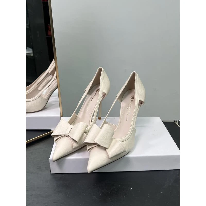 （8厘米）779-6米色细跟高跟鞋