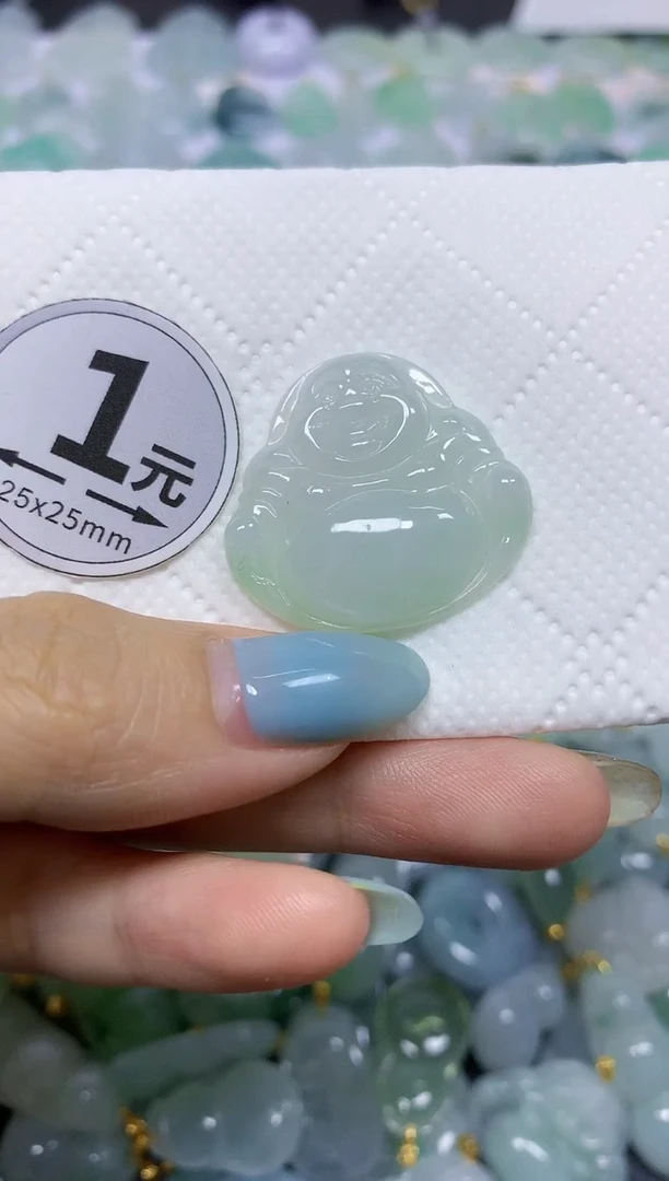 翡翠未镶嵌颈饰天然翡翠A货