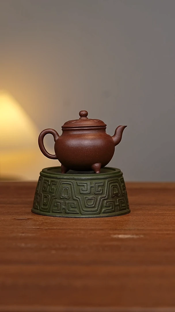 茶壶紫砂楠***6大彬如意大天青泥WG