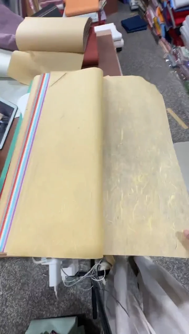 四尺 十色顶料褚皮清水50张