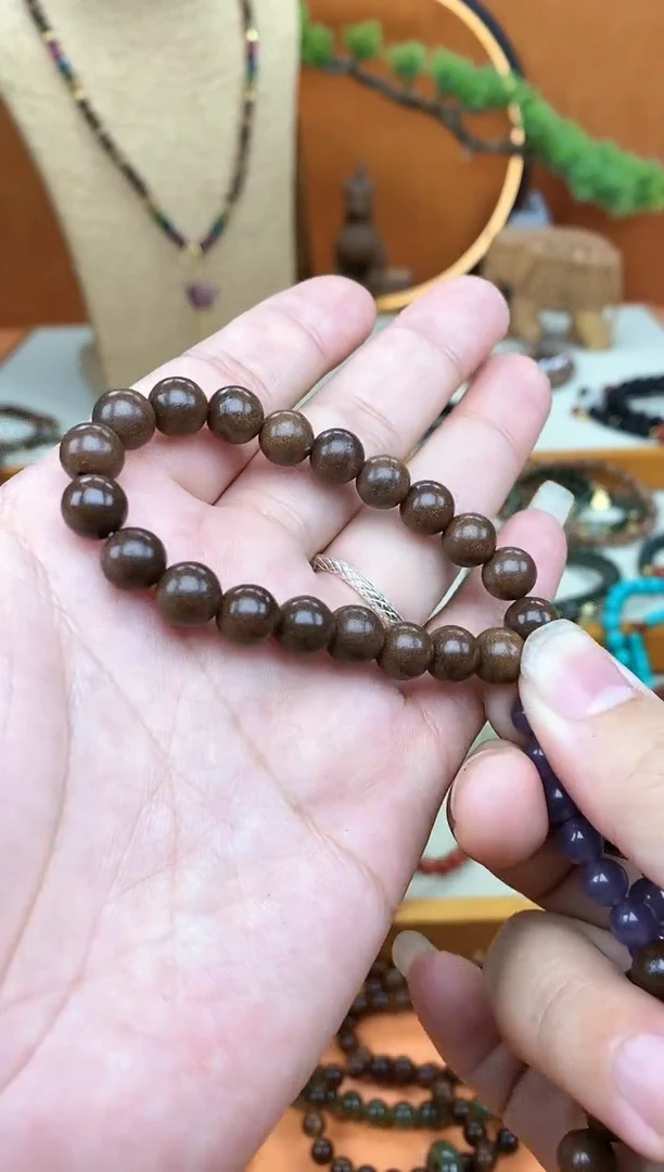 泥塑108颗息肌丸合香手串