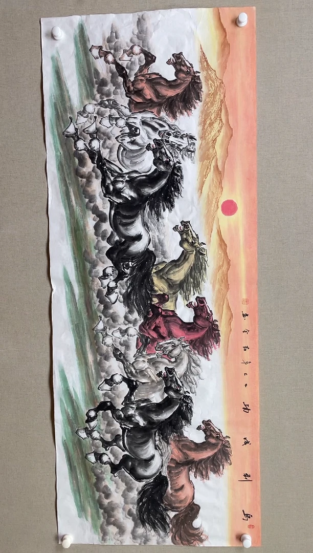 国画180*68 赵勤金赵勤金赵勤金赵勤金赵勤金