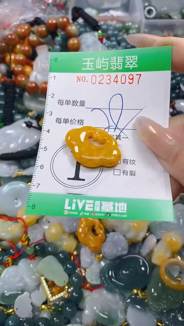 颈饰未镶嵌翡翠闪购0234097