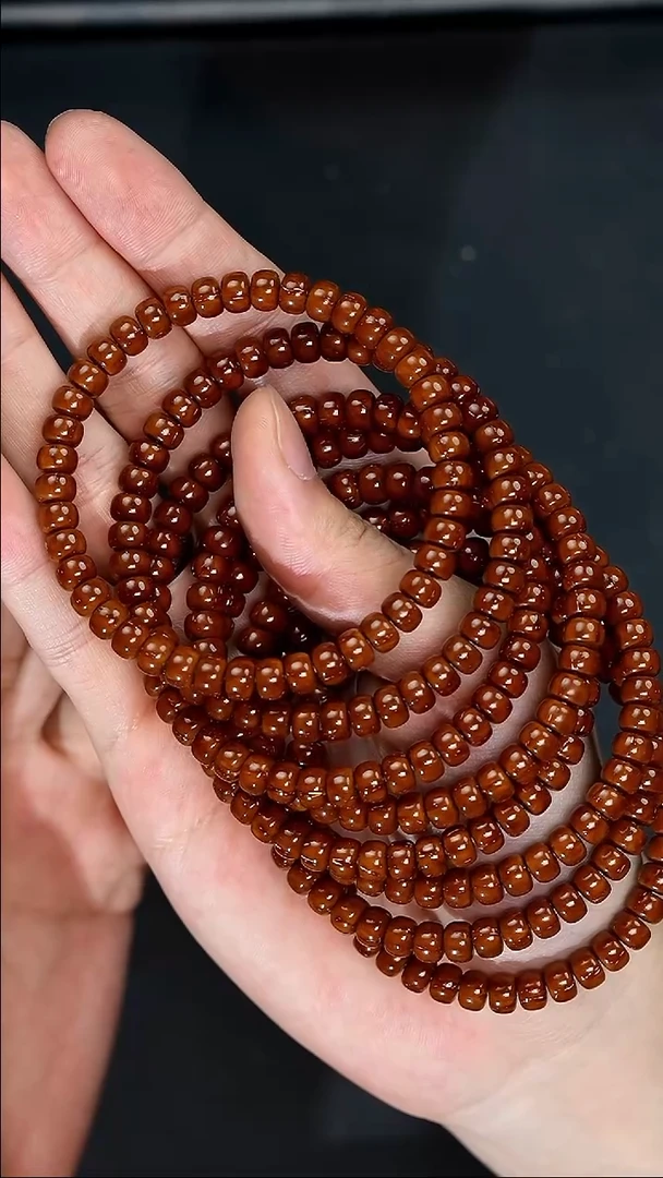 手串紫金鼠6554咖皮纯肉实心小肉包7*5尺寸