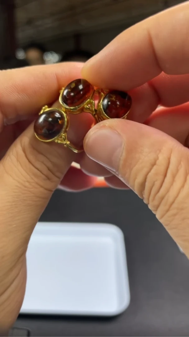 琥珀未镶嵌戒指-11497-E70-多样性发其一