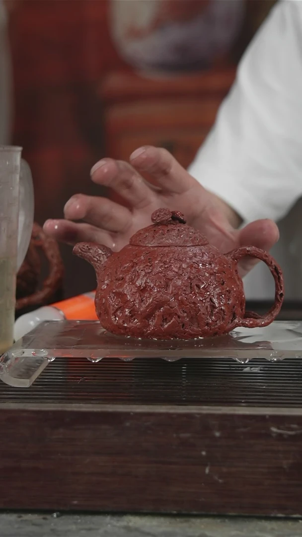 茶壶紫砂原矿紫砂壶260CC92号