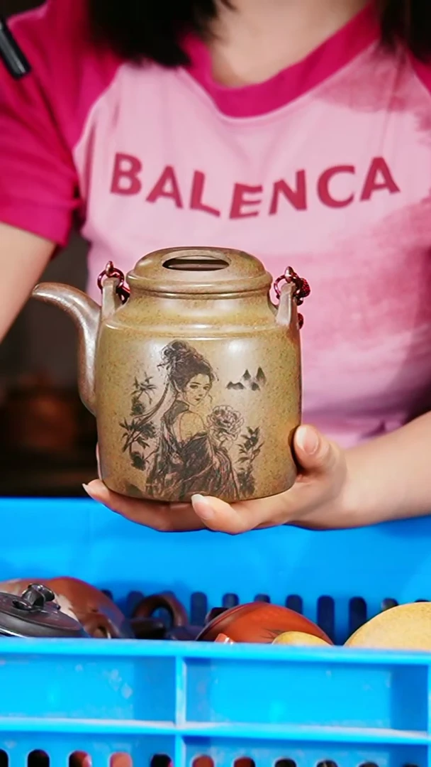 宜兴原矿紫砂壶茶壶500C