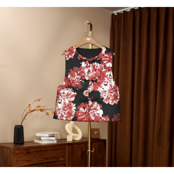 【云想陈先生-夜织映星】中式冬季双面穿外套5322