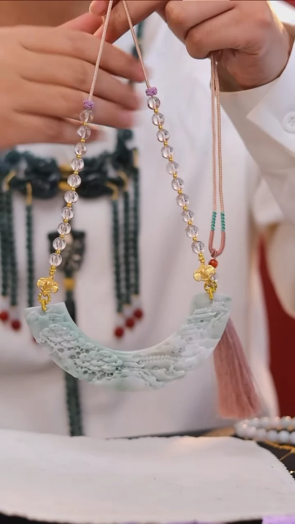 【闪购商品】翡翠颈饰未镶嵌24小时内发货质保A货