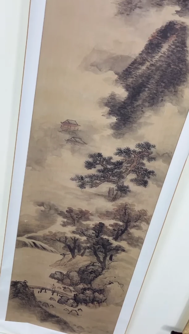 【复刻品】蓝瑛 楚山秋霁