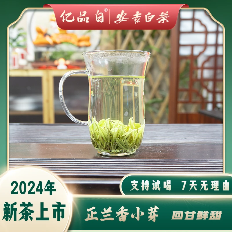 2024新茶【正兰香小芽】安吉白茶正宗新茶头采小芽春茶明前开园头芽