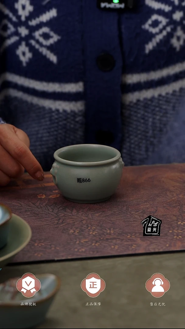 【闪购商品】杯866号虎头缸杯瑕......