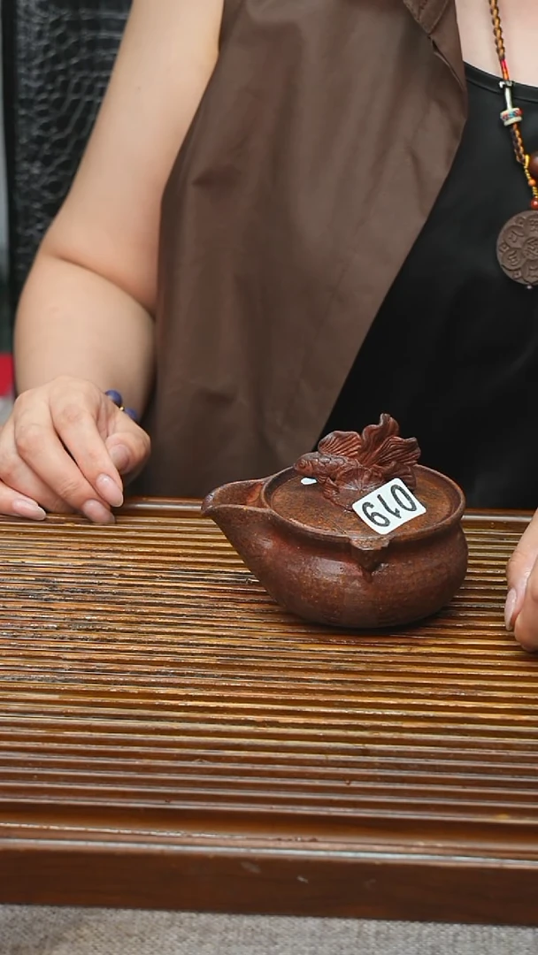 粗陶手工手做茶具