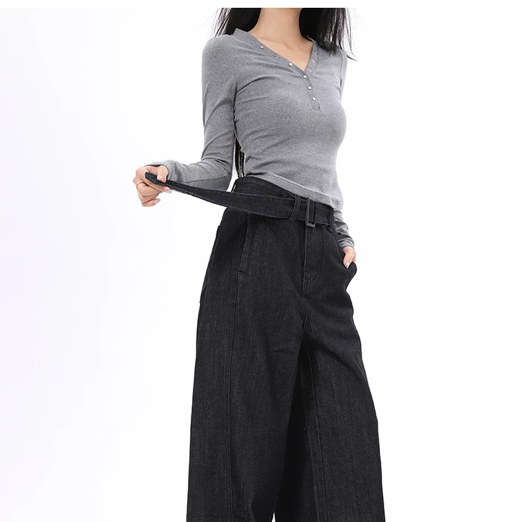 【编码401-500 NO退NO换！！！】根据编码下单 V领长袖显瘦女气质上衣