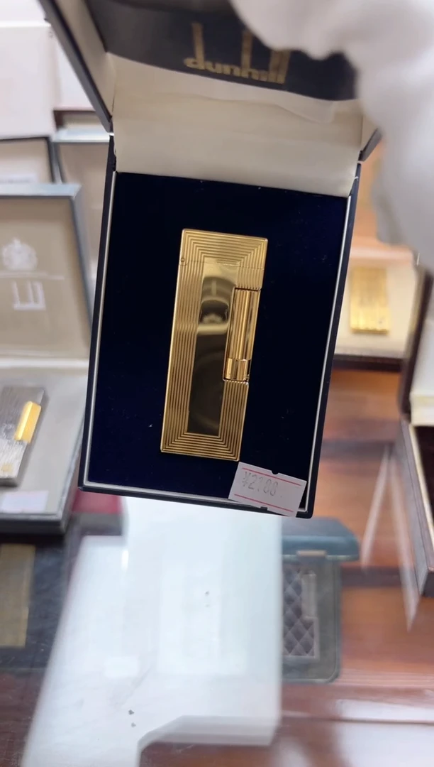 纯铜登家金色 特殊纹路 带盒