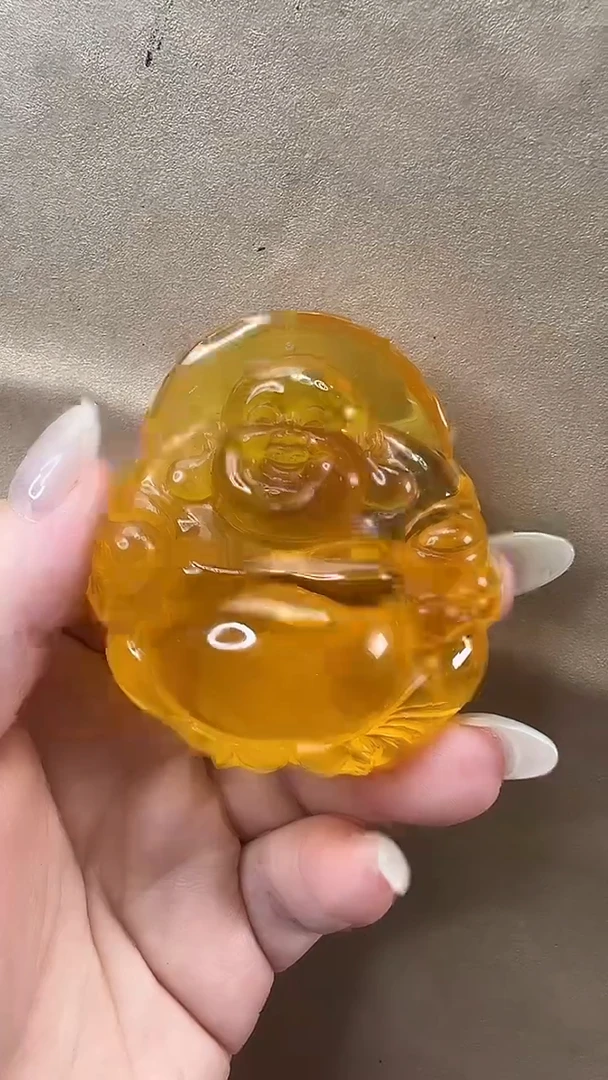 琥珀颈饰未镶嵌吊坠
