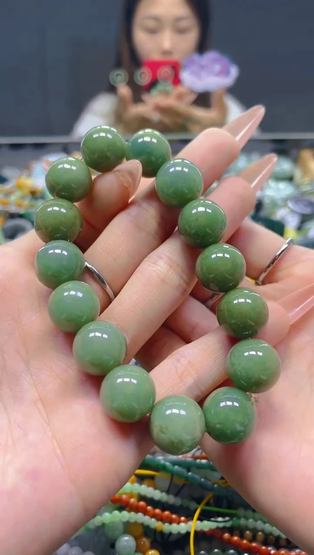 颈饰未镶嵌翡翠13MM