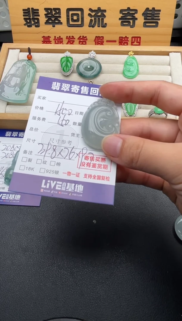 颈饰未镶嵌翡翠10147097
