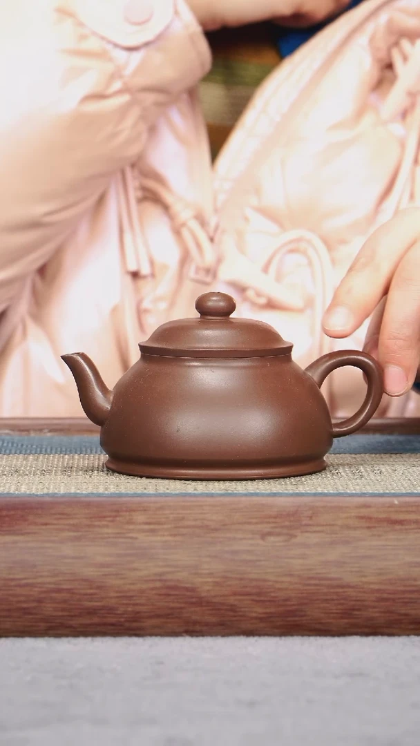 【闪购商品】紫砂茶壶紫泥 坦然
