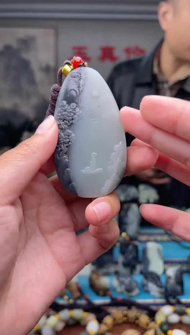 未镶嵌和田玉挂件1