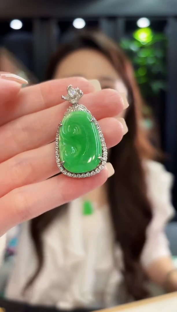 吊坠(不含链)未镶嵌翡翠 缅料A货/支持复检/一件