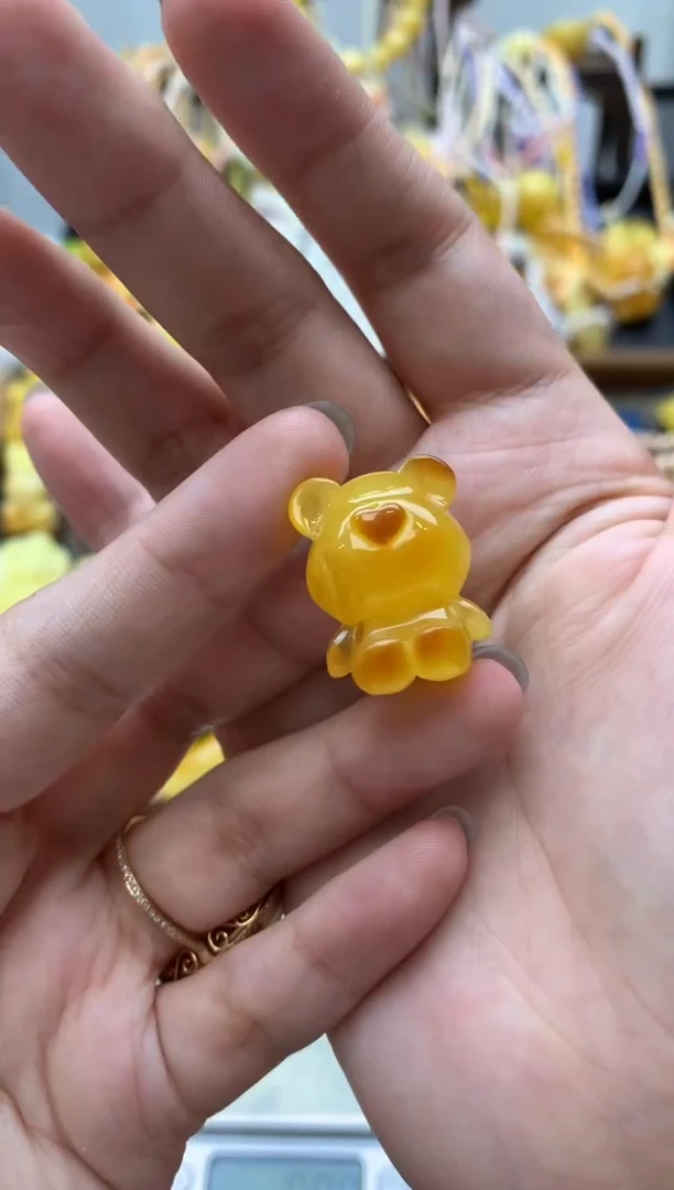 未镶嵌琥珀珠宝奇石040琥珀蜜蜡微瑕品