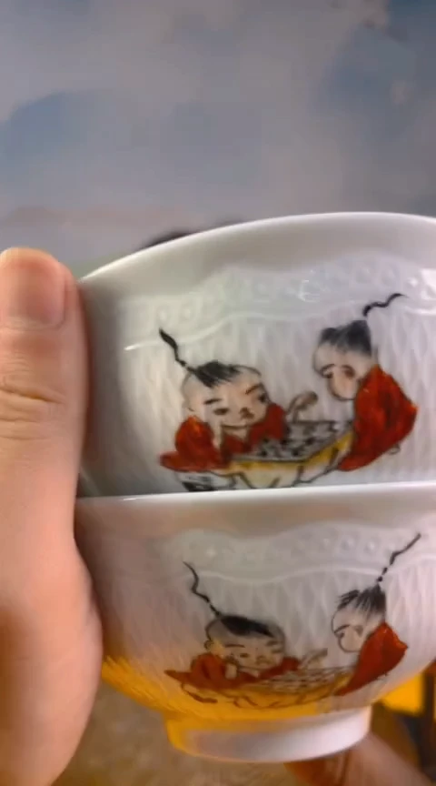 摆件景德镇陶瓷青花摆件88