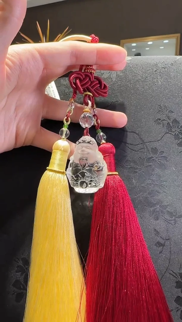 未镶嵌手绳水晶财神款