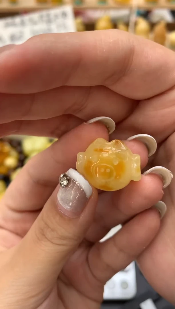 琥珀未镶嵌珠宝奇石067琥珀蜜蜡微瑕