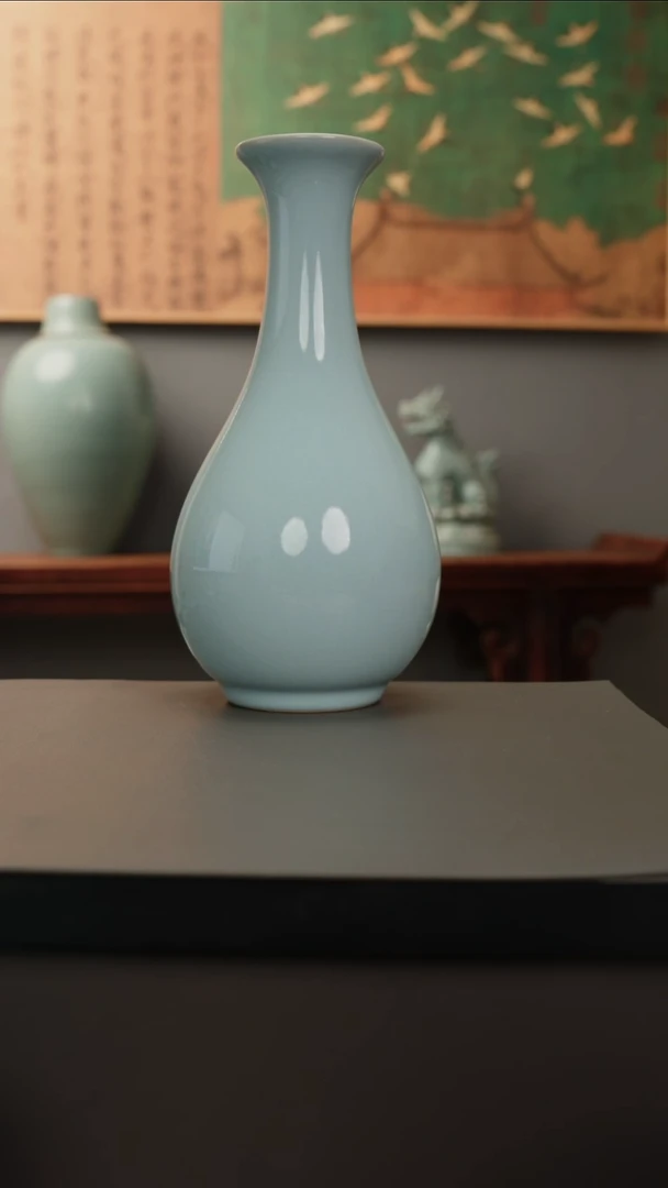 【闪购商品】杯仿古釉原矿 玉净瓶