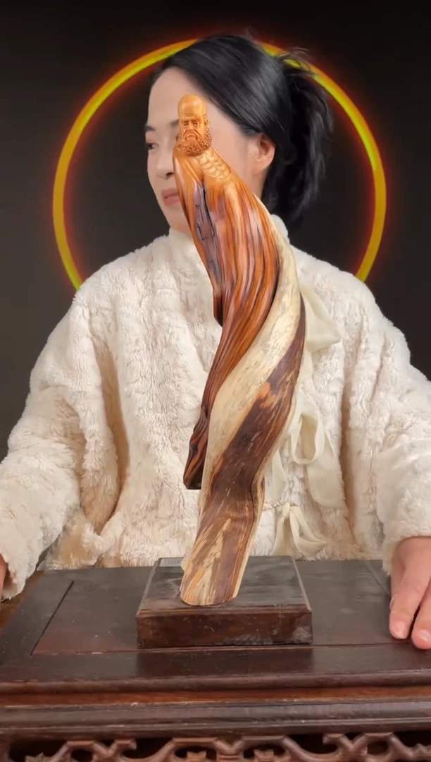 柏木（崖柏）手工摆件,先抢先得! 编号:247